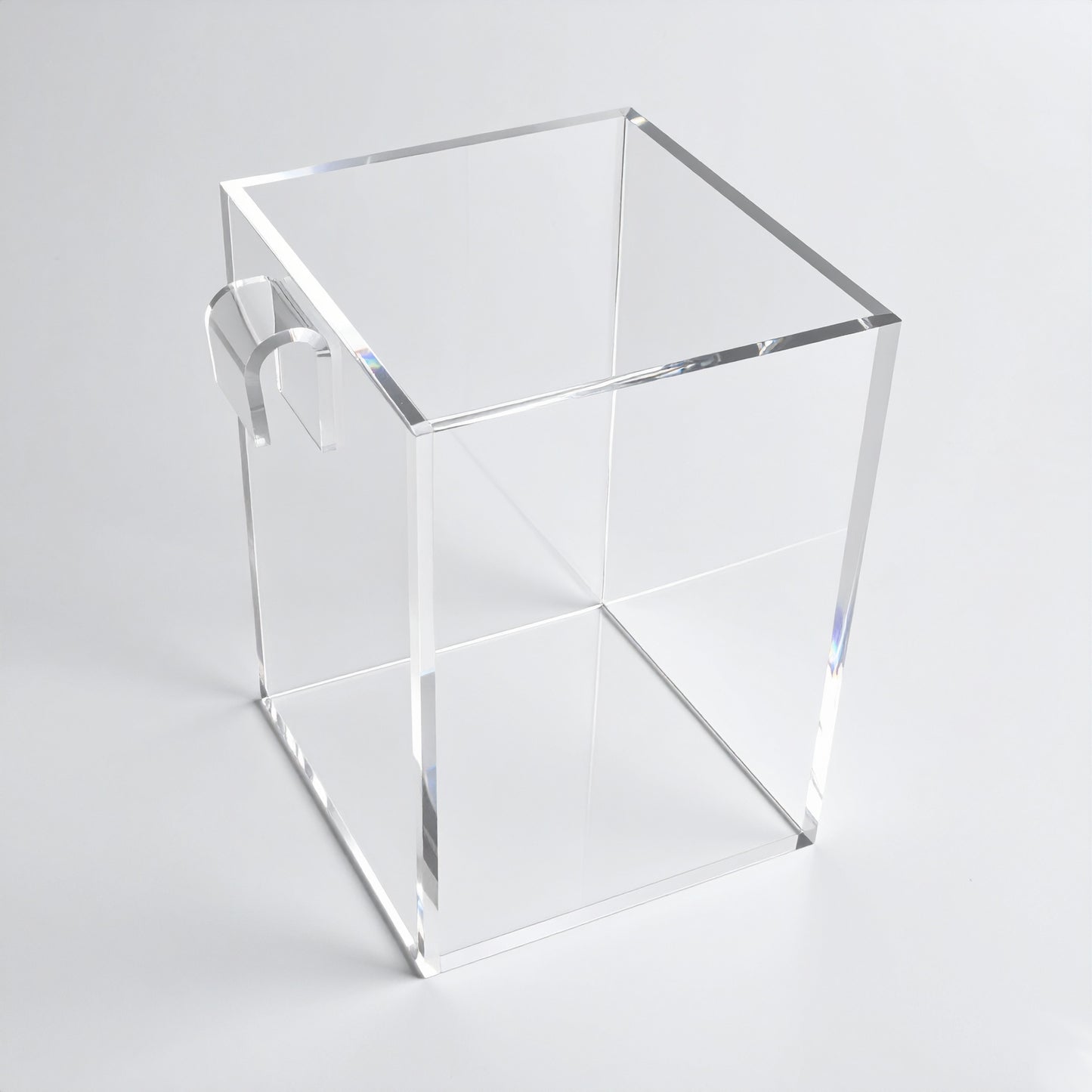 Acrylic Gridwall Bin — Clear Display Organizer