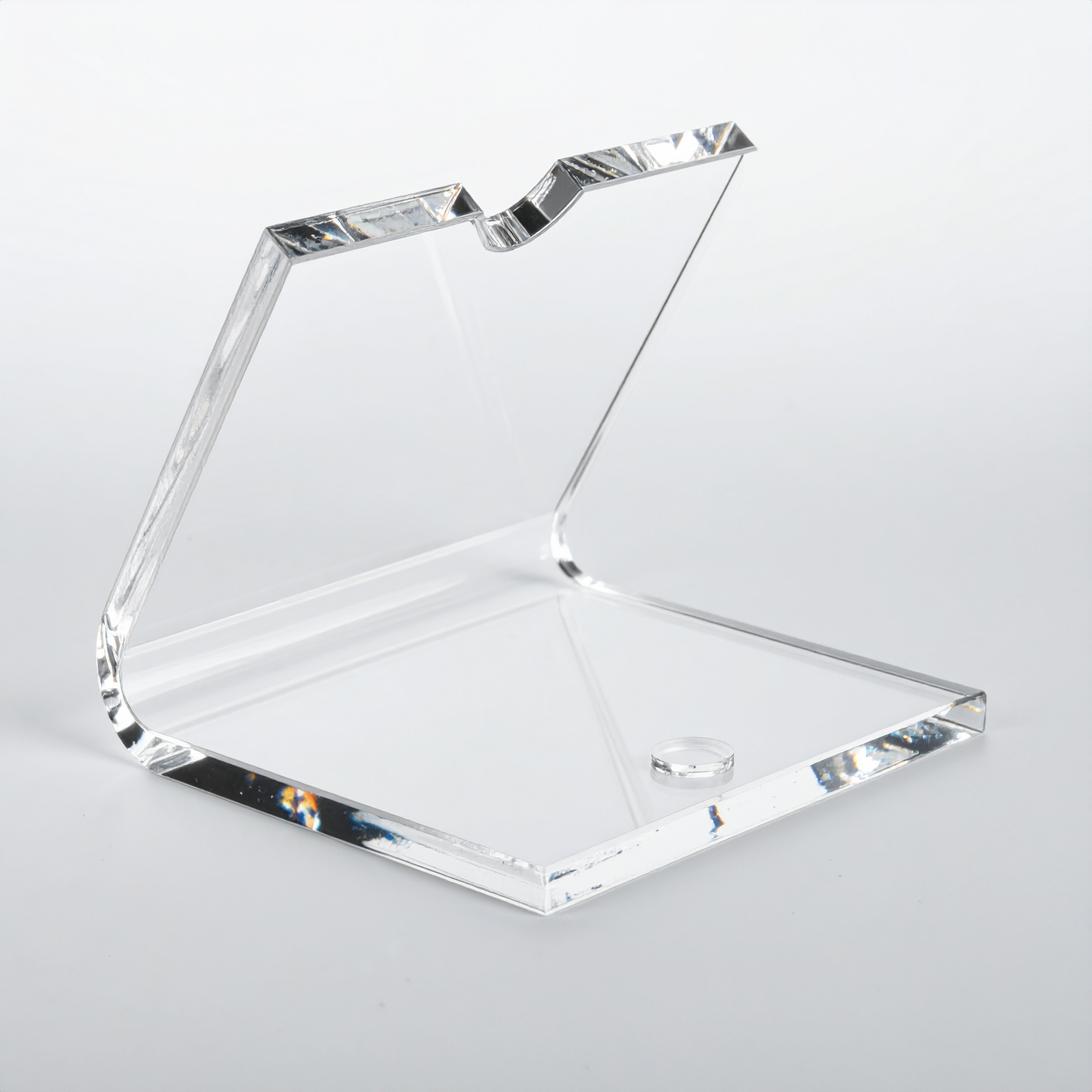 Clear Acrylic One-Pen Display — Countertop Stand