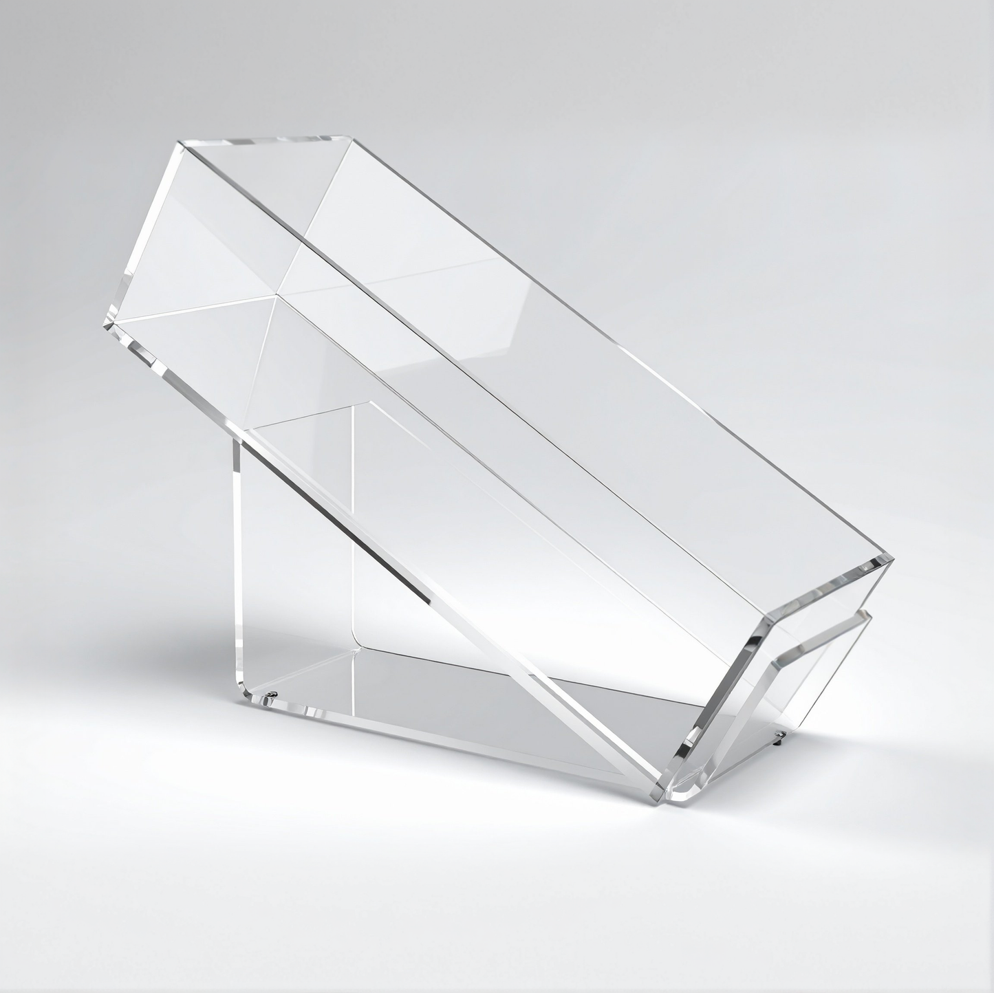 Currency Tray — Clear Acrylic Bill Organizer