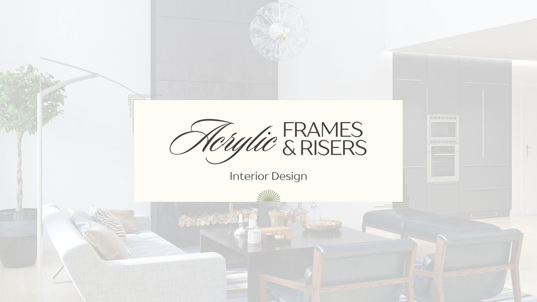 acrylic frames acrylic risers