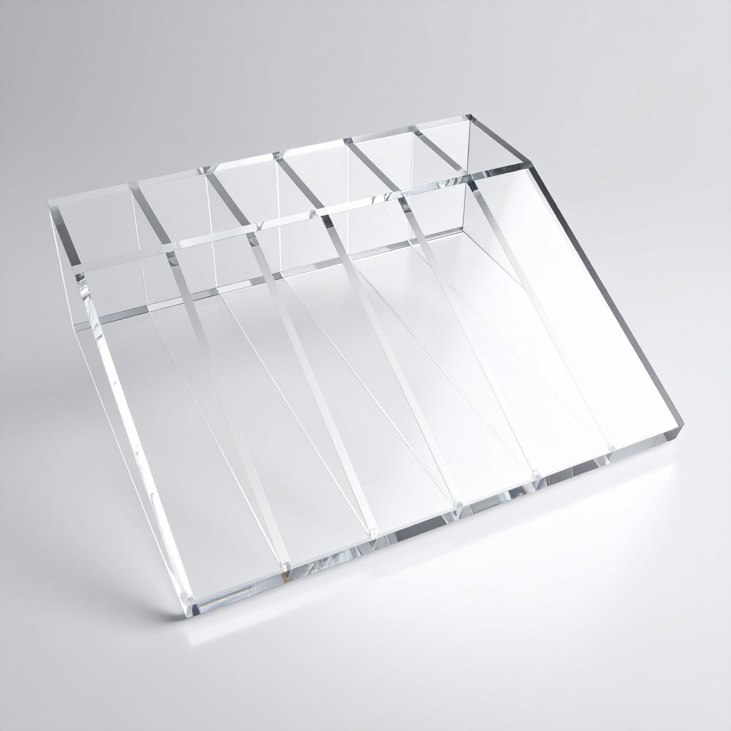 Acrylic Bill Strap Organizer — Clear Currency Band Holder