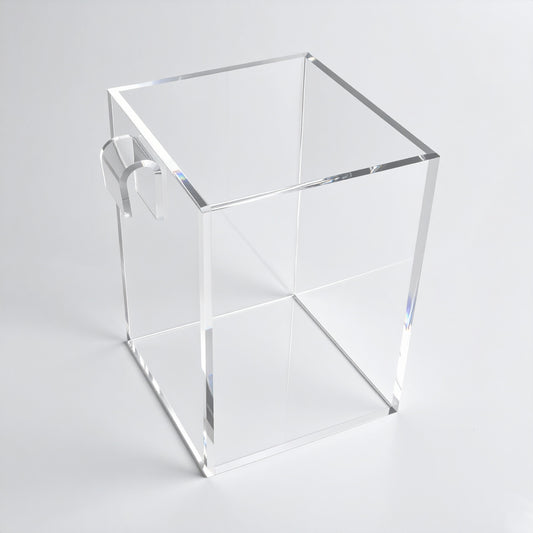 Acrylic Gridwall Bin — Clear Display Organizer