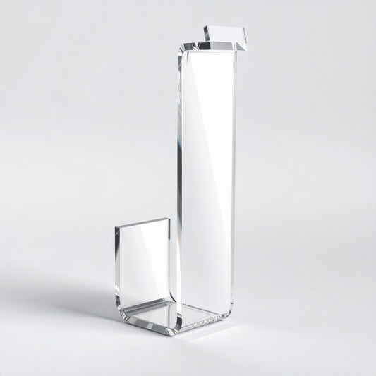 Acrylic Slatwall J-Hook — Clear Display Hook