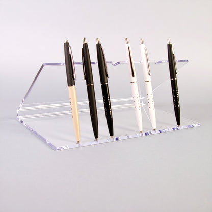 Clear Acrylic Multi-Pen Display — Countertop Stand