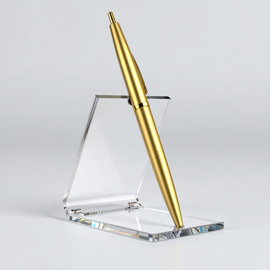 Clear Acrylic One-Pen Display — Countertop Stand