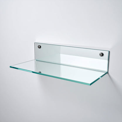 Clear Acrylic Wall-Mount Shelf — Display Ledge
