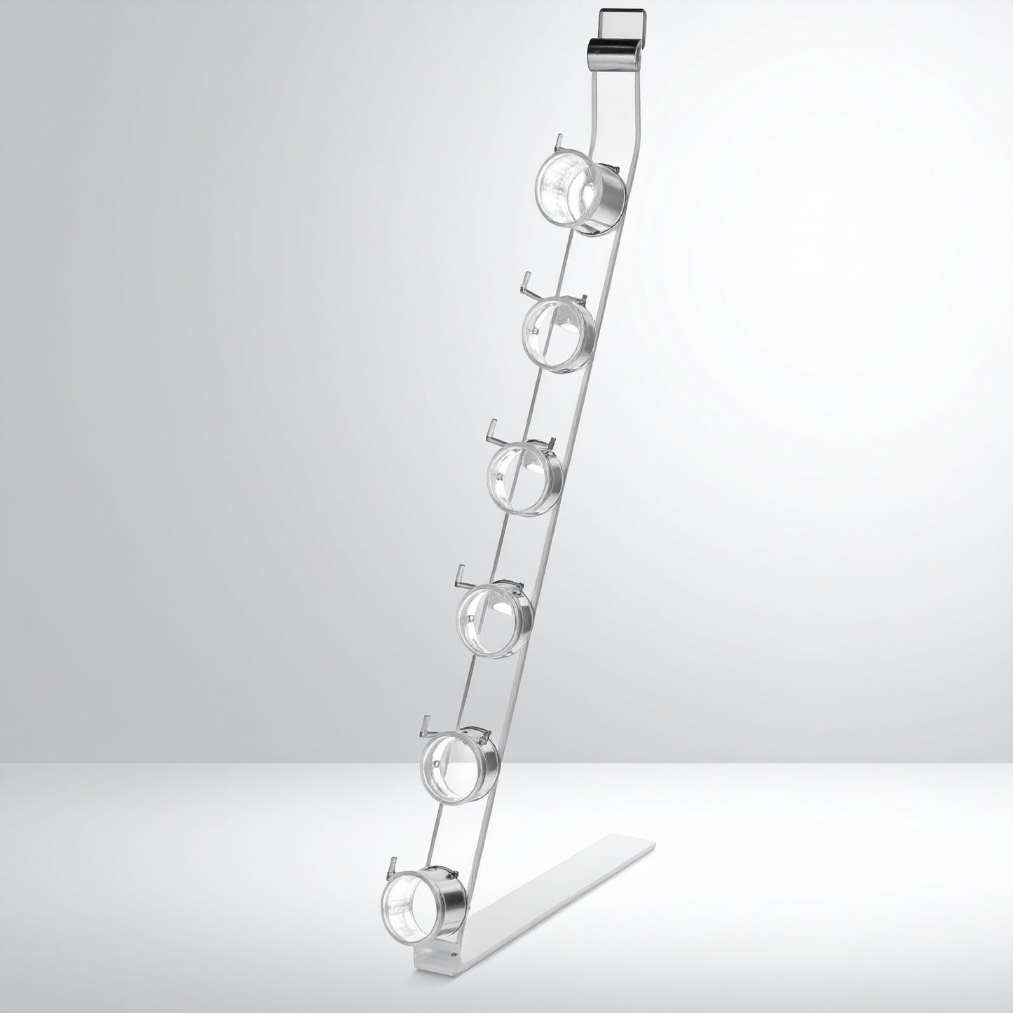 Slatwall-Mount Post Tree — Multi-Arm Display Rack