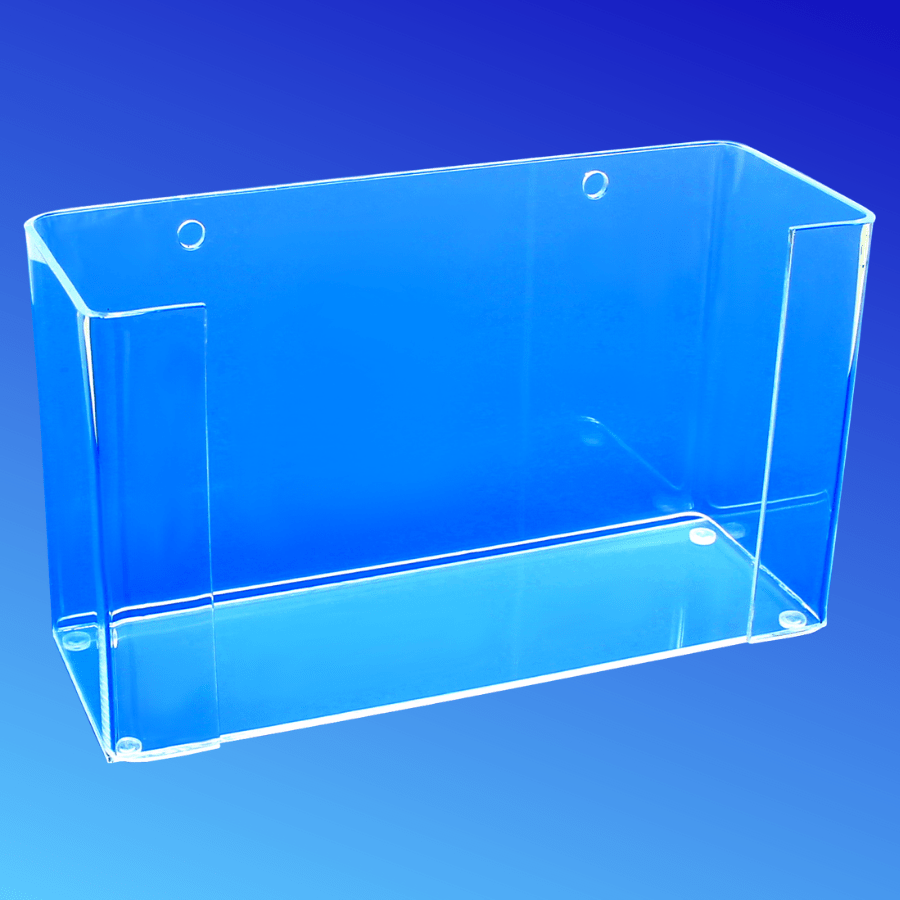 Acrylic face mask box holder