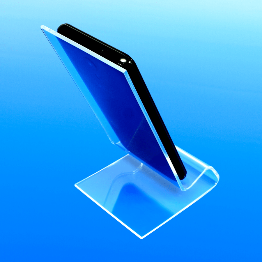 Acrylic smartphone stand