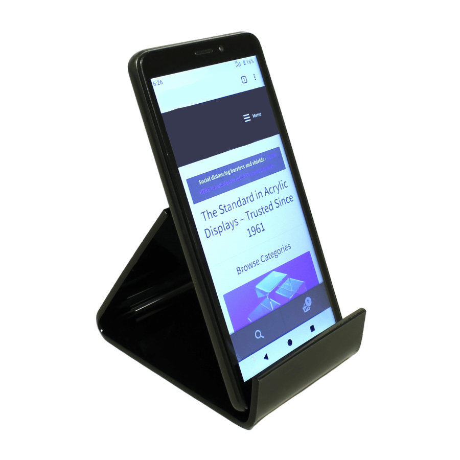 Phone Stand Black Easel