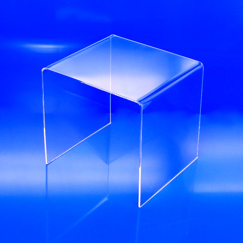 1/8 inch thick clear acrylic risers