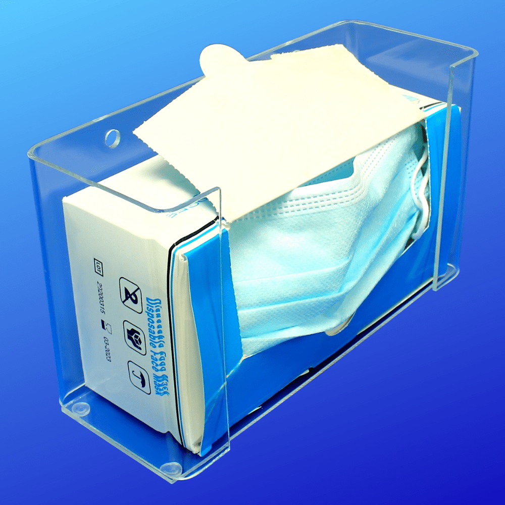 Face Mask Box Holder Dispenser