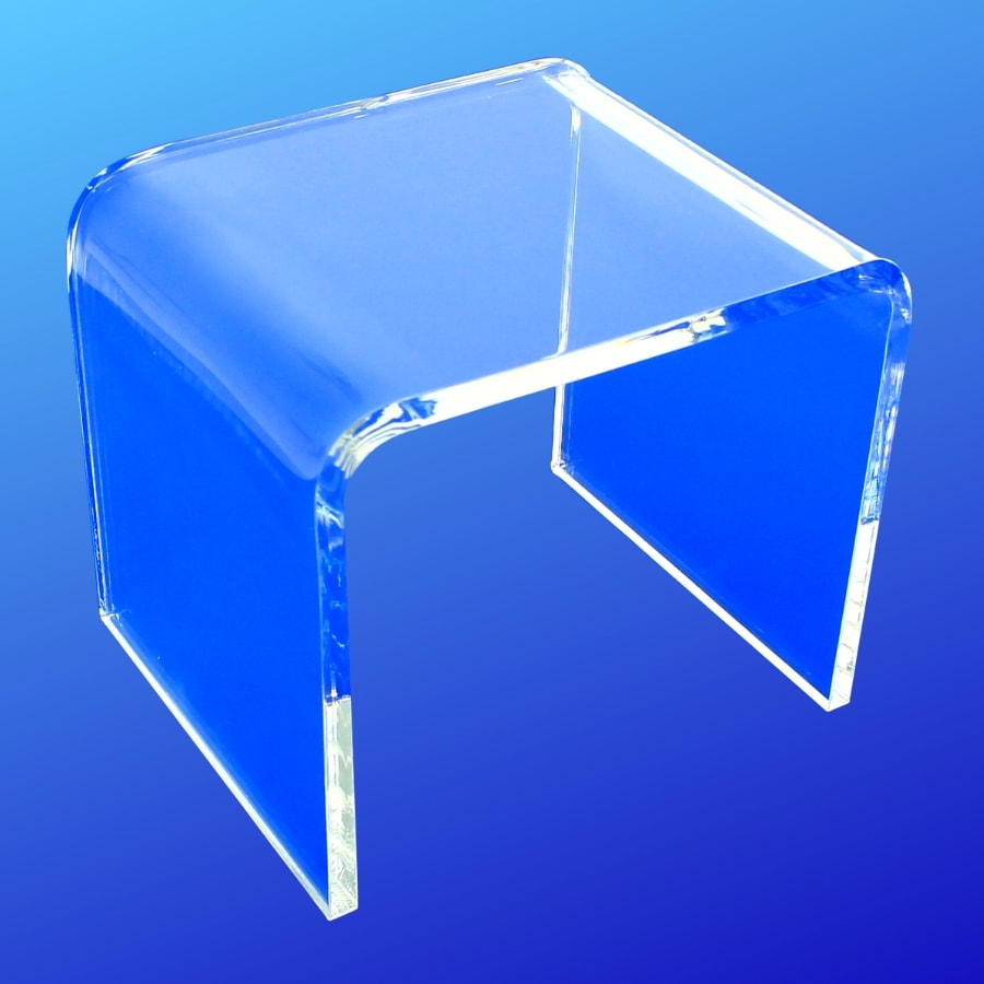 1/4 inch thick clear acrylic display riser
