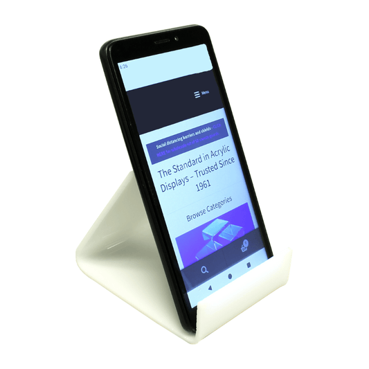 Phone Stand White Easel